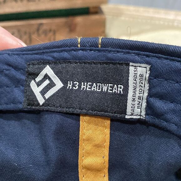 H3 Headwear Busch Beer Adjustable Baseball Cap Blue - Picture 11 of 12